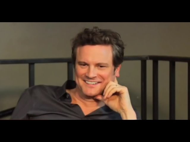 Colin FIRTH in The Hollywood Reporter Actors' Roundtable