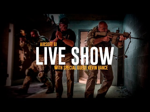 Airsoft LIVESHOW w/ Navy SEAL Kevin Vance from Suicide Squad!  | AirsoftGI.com