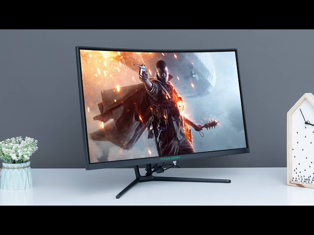 Unboxing the Titan Army N27SKC | Affordable 27-Inch Curved Gaming Monitor Launch Review!
