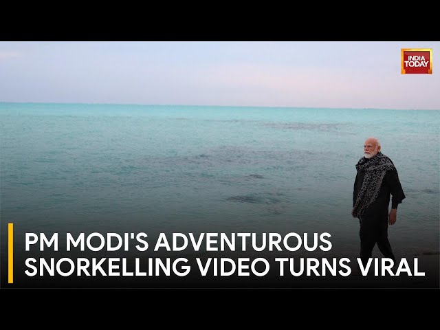 PM Modi Goes Snorkeling In Lakshadweep | PM Narendra Modi News | India Today News