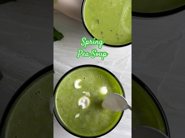 Spring Pea Soup 🌱