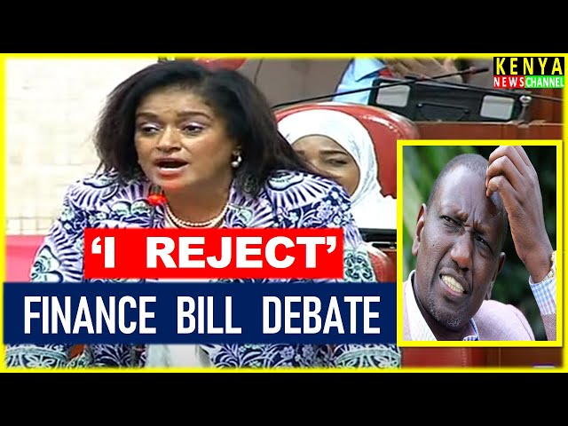 Celebrations as Passaris REJECTS Ruto's Finance Bill in Parliament