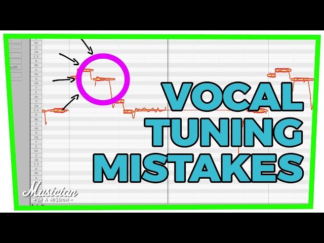 5 VOCAL TUNING MISTAKES (How to Use Melodyne)