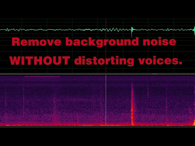 How to use Noise Reduction in Adobe Audition WITHOUT degrading audio quality!