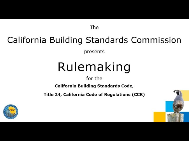 2022 Rulemaking Training for State Agencies