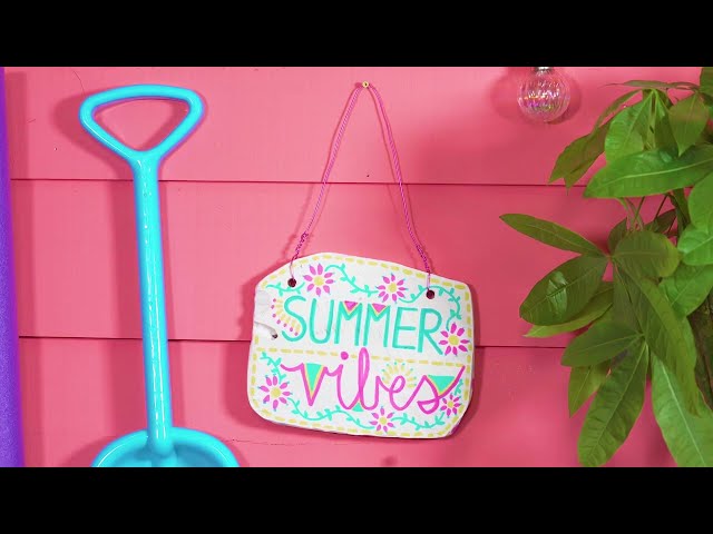 Strandbordje DIY: Klaar voor de zomer?☀️🏖️