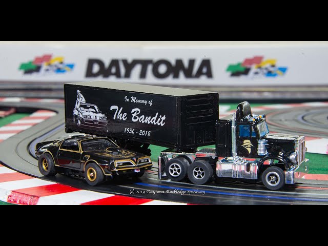 In Memory of the Bandit (Burt Reynolds Tribute with Slot Cars!)