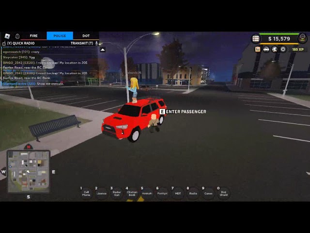 PLAYING AS A COP IN E.M.L.C ROBLOX