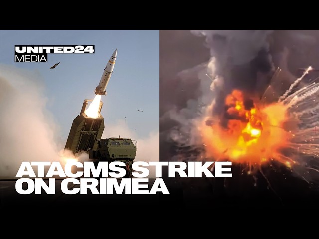 Air Defense in Crimea Goes Boom. ATACMS in Action