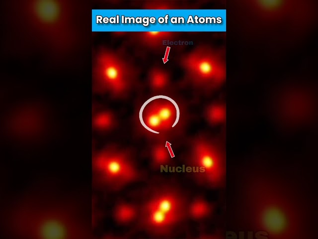 The Real Image of An Atoms! #shorts #ytshorts #atoms #science #chemistry