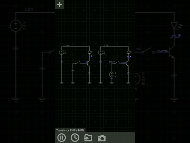 NPN - PNP transistor working by animation