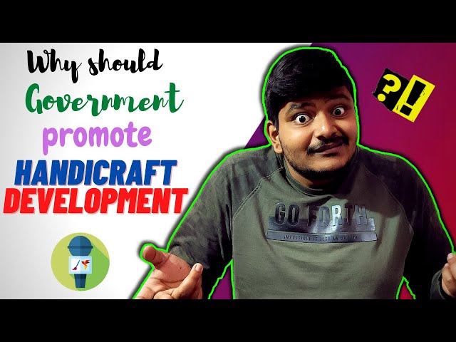 Why should the Government promote Handicraft Development? || In HINDI