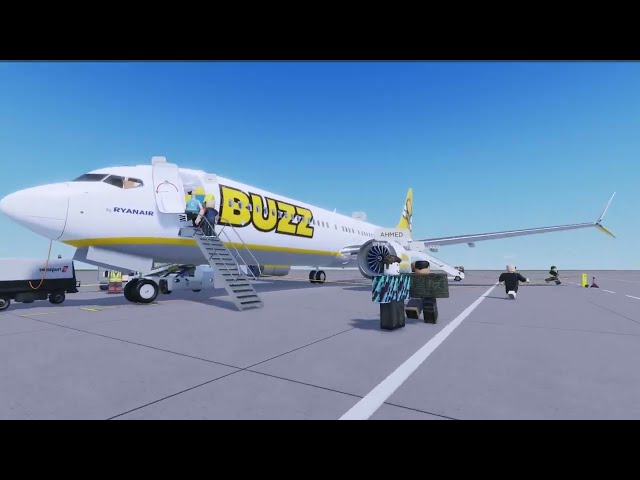 TRIPREPORT | Buzz, Krakow to Podgorica (Roblox Ryanair)