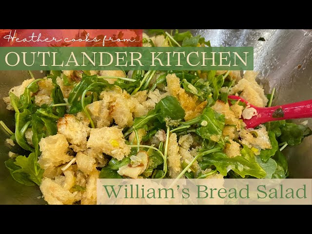 William's Spatchcocked Turkey with Bread Salad (Bread Salad) | Outlander Kitchen | EASY