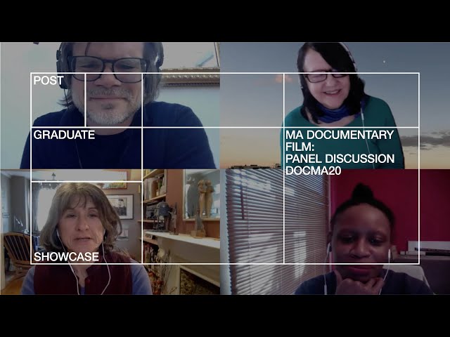 MA Documentary Film | Panel discussion, docma 2020