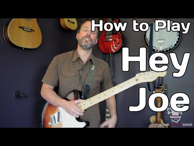 How To Play Hey Joe By Jimi Hendrix - Guitar Lesson