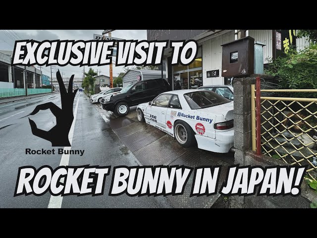 Rocket Bunny shop tour in Japan! 4K +Pandem