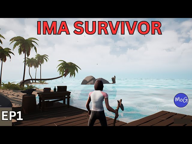 New Island Survival Building Crafting Game | IMA Survivor Episode 1