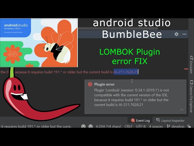 Android Studio Bumblebee - Fix lombok is not compatible issue | HD