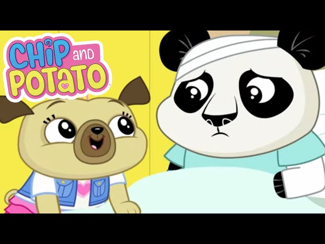 Chip and Potato | Chip de viaje al hospital | Dibujos animados para niños | Mira más en Netflix