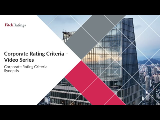 Corporate Rating Criteria - Synopsis