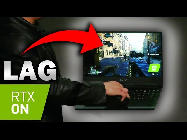 Nvidia RTX Laptop STUTTERS during CES Announcement