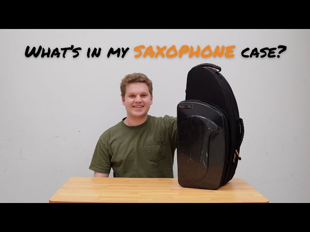 What's in my SAXOPHONE case?