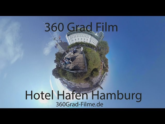 360 Grad - Hotel Hafen Hamburg - 4K
