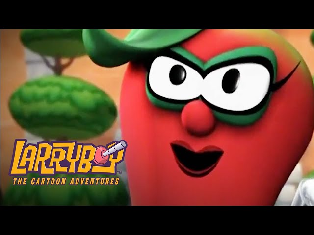 VeggieTales | LarryBoy Defeats The Bad Apple