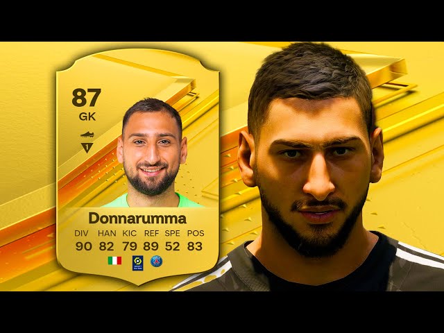 87 Donnarumma Player Review - EAFC24
