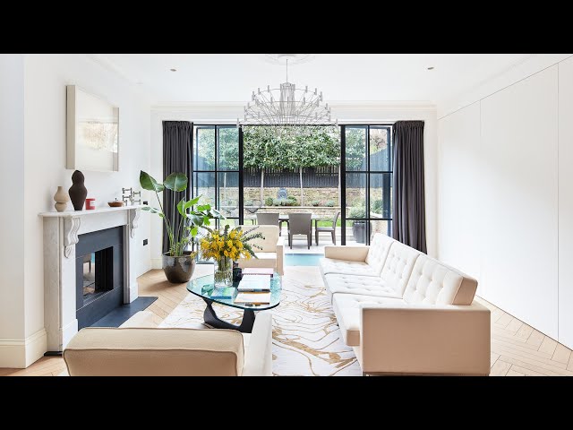 A flawlessly-executed townhouse for sale in Brook Green with inspiring eco-credentials