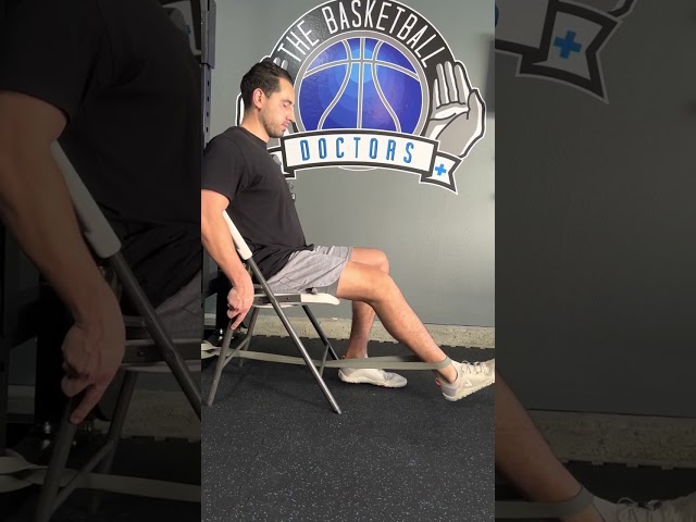 Jumpers Knee Pain Relief: Isometric Knee Extension