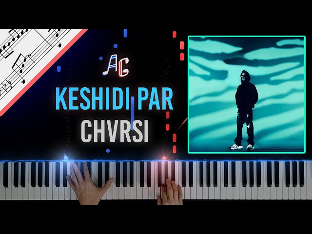 Chvrsi - Keshidi Par - Piano - چرسی - کشیدی پر - نت پیانو