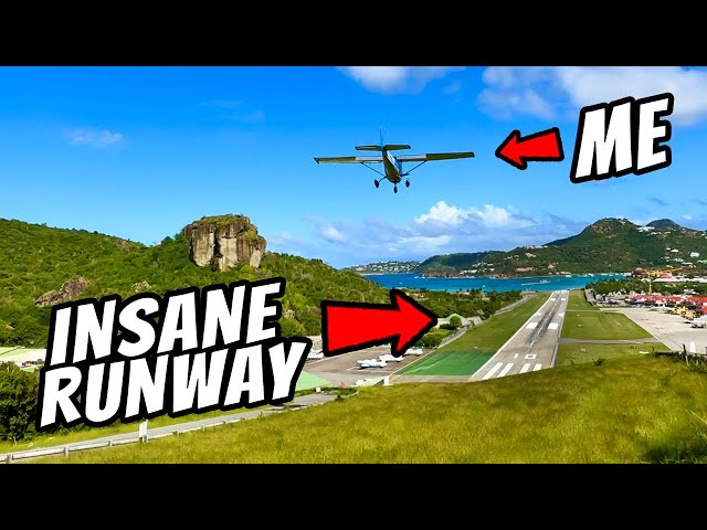I Landed My Cessna 150 at St. Barts (#3 Hardest Airport)
