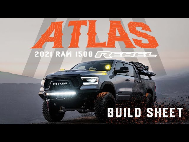 Atlas our 5.7L Hemi v8 Ram 1500 Rebel Full Overlanding Rig Build Sheet