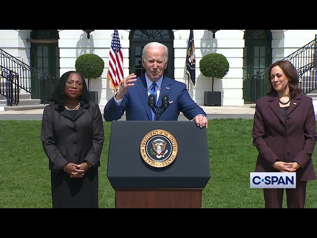 President Biden Officially Introduces Judge Jackson as the next Supreme Court Justice