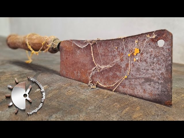 Rusty Cleaver Restoration [Antique Rusty Cleaver]