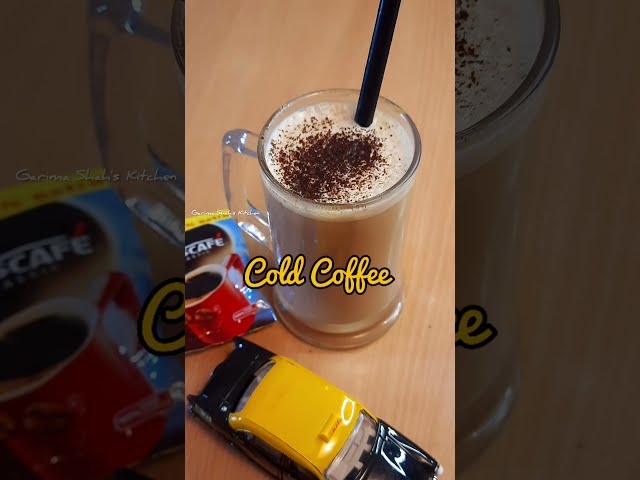 Cold Coffee | Cold Coffee Recipe In Hindi - How To Make Cold Coffee | Coffee Recipe |
