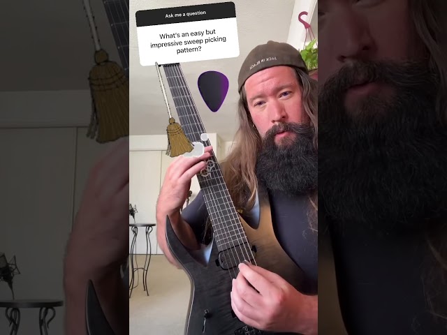 EASY sweep picking for nOObs 🎸 🧹