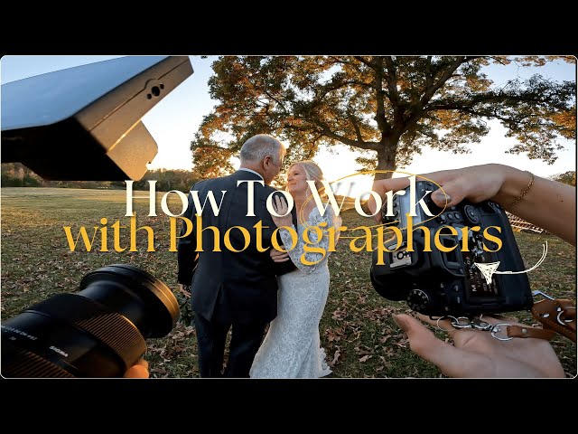 How To Work With Wedding Photographers - Wedding Videography Tips