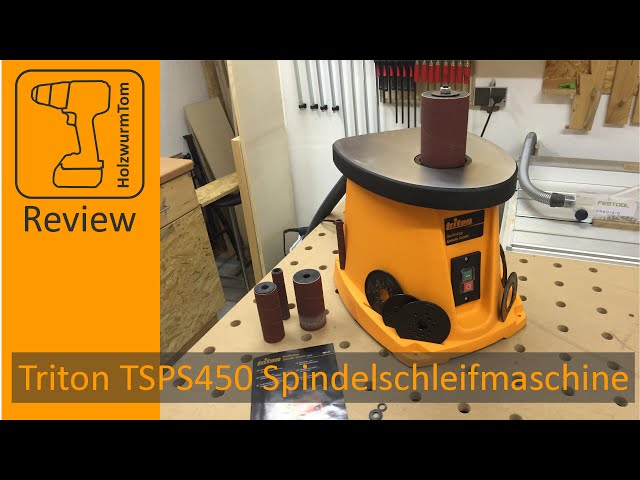 First Look - Triton Spindelschleifmaschine TSPS450 Spindle Sander (with english subtitles)