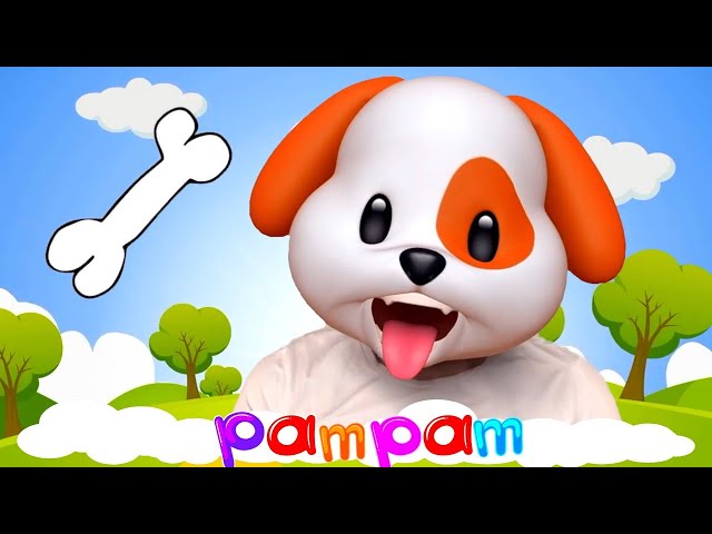 🔴 What do Dogs Eat ? I Finger Family LIVE | PamPam Family Nursery Rhymes & Kids Songs