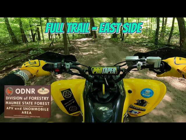 Maumee State Forest APV Area FULL trail EAST side |  Raptor 700R