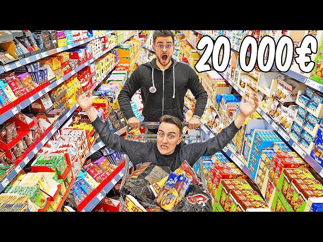 BUYING OUT AN ENTIRE SUPERMARKET (Feeding 100,000 People) @HugoPOSAY