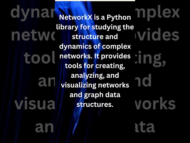 NetworkX: Complex Networks Analysis