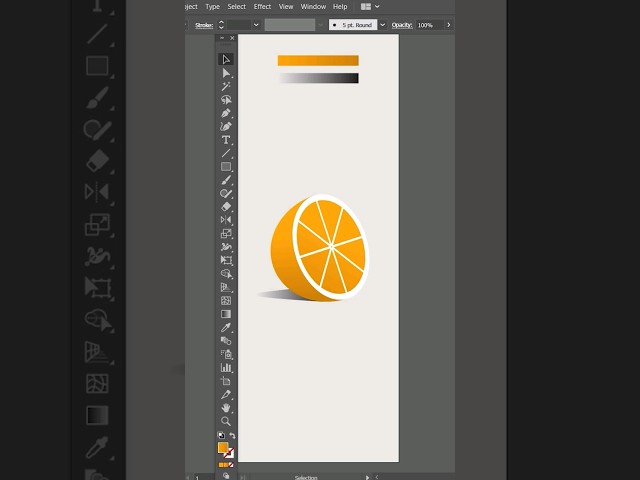 Orange 🍊 #graphics #design #logo #youtube #logodesign #poster #nike #art