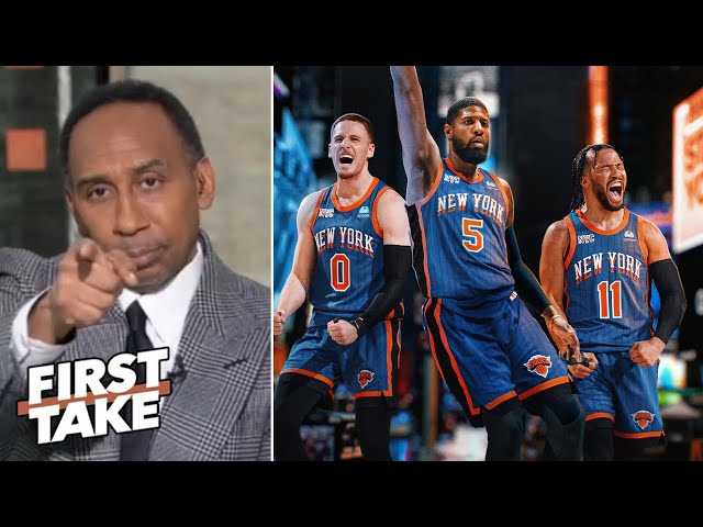 FIRST TAKE | "Knicks is the best spot for Paul George to win title next season" - Stephen A. Smith