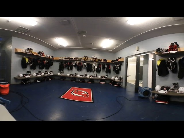 New Jersey Devils Locker Room 360° Cam
