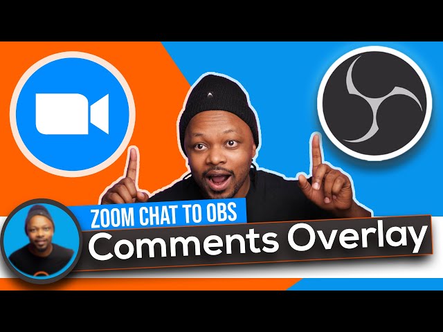 How To OVERLAY & HIGHLIGHT ZOOM CHAT For OBS and Live Streaming