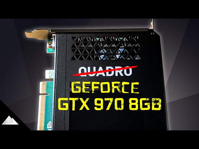 I made an 8GB GTX 970 (kinda)